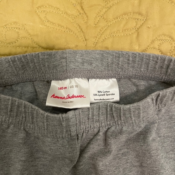 Hanna Andersson Girls Leggings - Picture 4 of 4